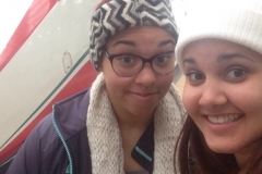 Getting on a train to Venice